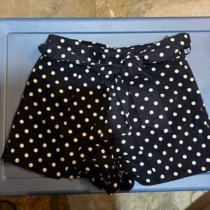 Zara Trafaluc polka dot shorts